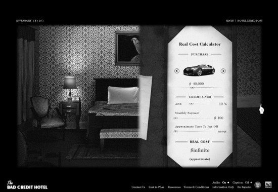 Bad Credit Hotel